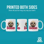 Panvola The Dood Goldendoodle Lover Gifts Dog Mom Dad Pet Dog Lover Vet Veterinarian Gifts Golder Retriever Poodle Dogs Novelty Drinkware Ceramic Coffee Mug (White, 11 oz)