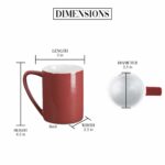 Pavilion Gift Company Best Dad Ceramic Mug, 18 oz, Multicolor