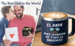 Qtencas Regalos Para Papa, Dad Gifts, El Papa Mas Chingon Del Universo Coffee Mug, Regalo Para Papa De Cumpleaños, Regalo Para El Dia Del Padre, Fathers Day Gift for Dad in...