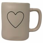 Rae Dunn Magenta Valentine's Day Pink Ceramic Mug Inscribed HOT STUFF | Great Valentine's Gift