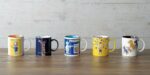 Raymon Savignac 274010 Mug, Clean City Campaign, Art, Mug, Dog, Pattern, Cup, Coffee Mug, Gift, Birthday Gift, Made in Japan