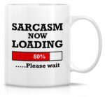 Retreez Funny Mug - Sarcasm Now Loading Please Wait 11 Oz Ceramic Coffee Mugs - Funny, Sarcasm, Sarcastic, Motivational, Inspirational birthday gifts for friends, coworkers,...