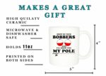 Rogue River Tactical Coffee Mug Bobbers Funny Fishing Novelty Cup Gift For Men, Dad, Grandpa and Fisherman