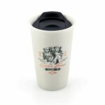 Se7en20 Star Wars Ewok Ceramic Mug With Lid | Endor Forest Outfitting Co. | 12 Ounces