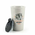 Se7en20 Star Wars Ewok Ceramic Mug With Lid | Endor Forest Outfitting Co. | 12 Ounces