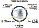 Senior Airman Coffee Mug 15oz White - Senior Airman Definition - Air Force Senior Airman US Pilot Chief Command Military Sergeant Gift For Him Man Dad Uncle