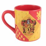Silver Buffalo Harry Potter Gryffindor House Crest Ceramic Mug, 14 Ounces