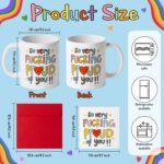 So Very Proud of You Cup Handmade Greeting Card with Blank Note Card Envelope Inspirational Encouragement Thank You Gifts for Child Student Employee Girls, Coffee Mugs for 11 Oz...