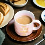 SOLINFOR Grandma Gifts - Best Grandma Ever - Mothers Day Birthday Gift for Grandmother, Nana, New Grandparents to Be - Funny Pink Marble Ceramic Coffee Cup
