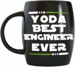 The Best Engineer Ever Novelty Mug Engineering Gifts for Student New Licensed Passer Grad Gift Mechanical Civil Science Math Gift for Men Women Christmas Graduation 16oz