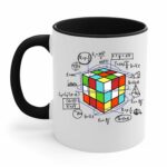 The Next Melting Cube Speed Cubing Math Vintage Puzzle Youth Gifts Coffee Mug (11 oz, Black)