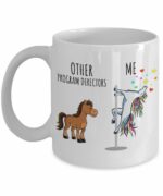 Unicorn Program Director Mug Other Me Funny Gift For Coworker Women Her Cute Office Birthday Present Magical Joke Quote Gag Coffee Tea Cup 11 oz