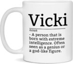Vicki Definition Mug, Vicki Coffee Mug, Gift For Vicki, 11oz Cup
