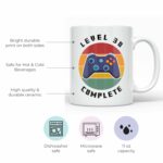 YouNique Designs 30th Birthday Mug, 11 Ounces, 30th Birthday Coffee Cup For Men, 30th Birthday Gifts for Men (White)