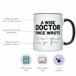 YouNique Designs Funny Doctor Mug, 11 Oz, White Coat Ceremony Gifts, Doctor Gifts For Men Women, Doctor Appreciation Gifts, Doctor Day Gift, Doctor Funny Mugs, Doctor Graduation...