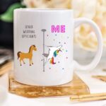 YouNique Wedding Officiant Mug, 11 Ounces, Unicorn Mug, Officiant Coffee Mug, Will You Be Our Officiant Proposal Cup, Officiant Proposal Gifts (White)